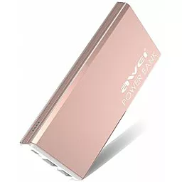 Повербанк Awei P92K 10000 mAh Rose Gold - фото Повербанк Awei P92K 10000 mAh Rose Gold