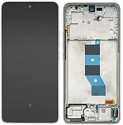 Дисплей Xiaomi Redmi Note 14 5G с тачскрином и рамкой, оригинал, Coral Green - фото Дисплей Xiaomi Redmi Note 14 5G с тачскрином и рамкой, оригинал, Coral Green
