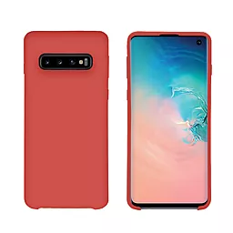 Чехол Intaleo Velvet Samsung G973 Galaxy S10 Red (1283126491344)