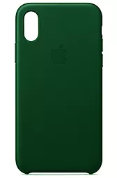 Чехол ArmorStandart Leather Case Apple iPhone XR Forest Green (OEM)