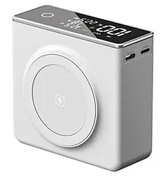 Повербанк Voltronic Q7 MagSafe 22,5W 20000mAh White - фото Повербанк Voltronic Q7 MagSafe 22,5W 20000mAh White