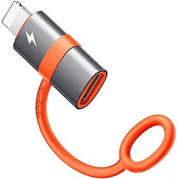Адаптер-переходник McDodo M-F Lightning -> USB Type-C Black (OT-0510) - фото Адаптер-переходник McDodo M-F Lightning -> USB Type-C Black (OT-0510)