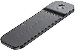 Бездротова док-станція Hoco CQ5 Step 3-in-1 22.5w fast wireless charger black