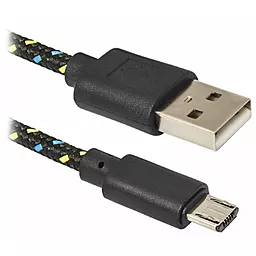 Кабель USB Defender USB08-03T micro USB Cable  Black (87474)