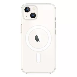 Чехол Silicone Case Clear with MagSafe для Apple iPhone 14 Plus - фото Чехол Silicone Case Clear with MagSafe для Apple iPhone 14 Plus