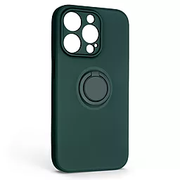Чохол ArmorStandart Icon Ring для Apple iPhone 14 Pro Dark Green (ARM68713)