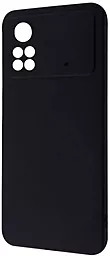 Чохол 1TOUCH Silicone 0.5 mm Black Matt для Xiaomi Poco X4 Pro 5G Black