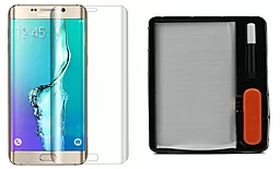 Защитное стекло 1TOUCH 3D Full Glue UV Samsung G935 Galaxy S7 Edge Clear
