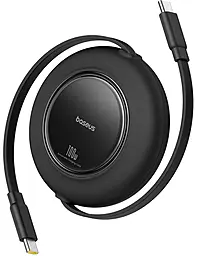 Кабель Baseus Free2Pull Mini Retractable USB Type-C - Type-C 100w 5a 2м PD cable Black (P10364500113-01) - фото Кабель Baseus Free2Pull Mini Retractable USB Type-C - Type-C 100w 5a 2м PD cable Black (P10364500113-01)