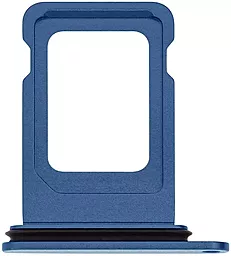 Держатель (лоток) Сим карты Apple iPhone 13 Single SIM Blue