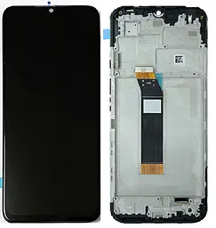 Дисплей Xiaomi Poco M4 5G, Poco M5 с тачскрином и рамкой, оригинал, Black - фото Дисплей Xiaomi Poco M4 5G, Poco M5 с тачскрином и рамкой, оригинал, Black