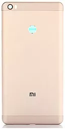Задняя крышка корпуса Xiaomi Mi Max, Original Gold - фото Задняя крышка корпуса Xiaomi Mi Max, Original Gold