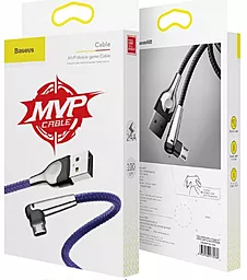 Кабель USB Baseus MVP Mobile Game micro USB Cable Purple (CAMMVP-E03) - миниатюра 4