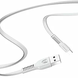 Кабель USB Baseus Tough USB Type-C Cable White (CATZY-B02) - миниатюра 3