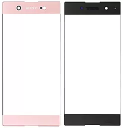 Корпусное стекло дисплея Sony Xperia XA1 Ultra Dual G3212 Pink - фото Корпусное стекло дисплея Sony Xperia XA1 Ultra Dual G3212 Pink