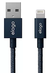 USB Кабель Elago Aluminum Lightning  Jean Indigo (ECA-ALJIN-IPL)