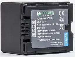 Акумулятор для відеокамери Panasonic CGA-DU14 (1900 mAh) DV00DV1182 PowerPlant