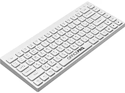 Клавиатура OfficePro SK955W Wireless/Bluetooth White - миниатюра 3 Клавиатура OfficePro SK955W Wireless/Bluetooth White - миниатюра 3