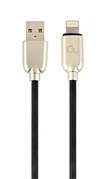 Кабель USB Cablexpert Premium 2.1a Lightning Cable Black (CC-USB2R-AMLM-1M)