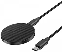 Беспроводное (индукционное) зарядное устройство WIWU Wi-W034 15w wireless charger black - фото Беспроводное (индукционное) зарядное устройство WIWU Wi-W034 15w wireless charger black