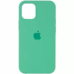Чехол Silicone Case Full для Apple iPhone 12, iPhone 12 Pro Spearmint