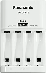 Зарядное устройство Panasonic Basic Charger New + Eneloop 4AAA 750 mAh (K-KJ51MCC04E) - миниатюра 2