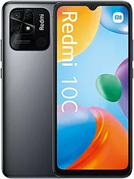 Смартфон Xiaomi Redmi 10C 4/128GB NFC Graphite Gray - фото Смартфон Xiaomi Redmi 10C 4/128GB NFC Graphite Gray