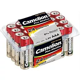 Батарейки Camelion AAA / LR03 Plus Alkaline (LR03-PB24) 24шт