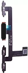 Шлейф Sony Xperia 10 i3113 / Xperia 10 i3123 / Xperia 10 i4113 / Xperia 10 i4193 с кнопкой включения, регулировки громкости и сканером отпечатка пальца Black