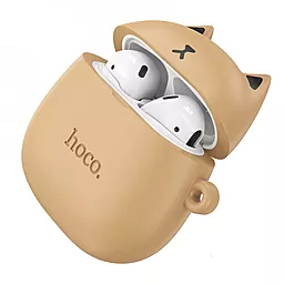 Наушники Hoco EW45 Magic cat Caramel