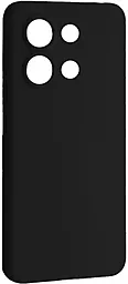 Чехол Silicone Case Luxury для Xiaomi Redmi Note 13 4G Black - фото Чехол Silicone Case Luxury для Xiaomi Redmi Note 13 4G Black