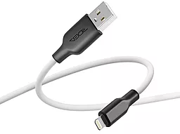 Кабель Ridea RC-AI21 AirSiliconePro USB-A - Lightning 12w 2.4a 1м cable Black/White - фото Кабель Ridea RC-AI21 AirSiliconePro USB-A - Lightning 12w 2.4a 1м cable Black/White