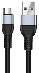 USB Кабель Joyroom S318 Round 1.5M micro USB Cable Black