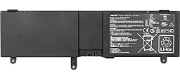 Акумулятор для ноутбука Asus C41-N550 / 15V 4000mAh / Original Black