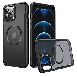 Чохол Baseus Classic Hybrid Halolock MagSafe для Apple iPhone 12 Pro Max (6.7")  Jelly Black (4894240144848)