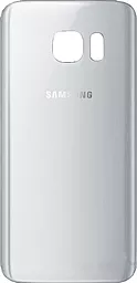 Задняя крышка корпуса Samsung Galaxy S7 G930F Original Silver - фото Задняя крышка корпуса Samsung Galaxy S7 G930F Original Silver