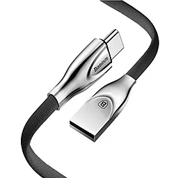 Кабель USB Baseus Zinc USB Type-C Cable Black (CATXN-01) - миниатюра 2