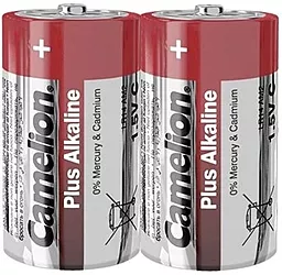 Батарейки Camelion Plus C (LR14) 1.5V ALKALINE 2шт (C-11100214) - фото Батарейки Camelion Plus C (LR14) 1.5V ALKALINE 2шт (C-11100214)