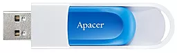 Флешка Apacer AH23A 8GB USB 2.0 (AP8GAH23AW-1) Blue - фото Флешка Apacer AH23A 8GB USB 2.0 (AP8GAH23AW-1) Blue
