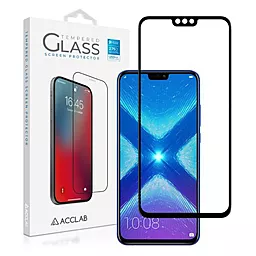 Защитное стекло ACCLAB Full Glue Huawei Honor 8X Black (1283126509155)