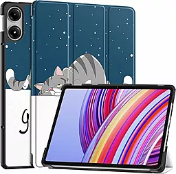 Чохол для планшету BeCover Smart Case для Xiaomi Poco Pad, Poco Pad M1 12.1" Good Night (711562) - фото Чохол для планшету BeCover Smart Case для Xiaomi Poco Pad, Poco Pad M1 12.1" Good Night (711562)