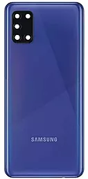 Задняя крышка корпуса Samsung Galaxy A31 A315F со стеклом камеры Original  Prism Crush Blue