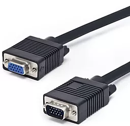 Видеокабель VGA > VGA HD15M/HD15F, premium, 10м, черный (CC-PPVGAX-10M-B) Cablexpert - фото Видеокабель VGA > VGA HD15M/HD15F, premium, 10м, черный (CC-PPVGAX-10M-B) Cablexpert
