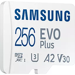 Карта памяти Samsung 256 GB microSDXC Class 10 UHS-I U3 V30 A2 EVO Plus + SD Adapter MB-MC256KA/EU - миниатюра 2