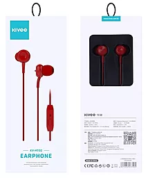 Навушники KIVEE KV-MT02 Red - мініатюра 2 Навушники KIVEE KV-MT02 Red - мініатюра 2