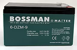 Аккумуляторная батарея Bossman Master 12V 9AH (6DZM9) GEL