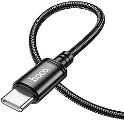 Кабель Hoco X91 USB Type-C - Type-C 60w 3a 3м PD cable Black - миниатюра 4 Кабель Hoco X91 USB Type-C - Type-C 60w 3a 3м PD cable Black - миниатюра 4