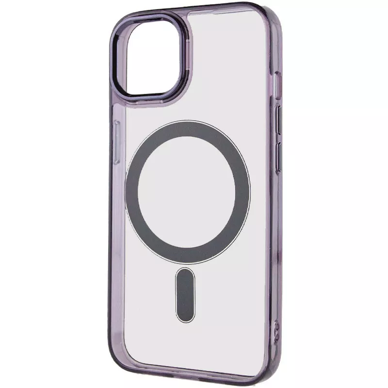 Чехол Epik Iris with MagSafe для Apple iPhone 14 Black - фото 3