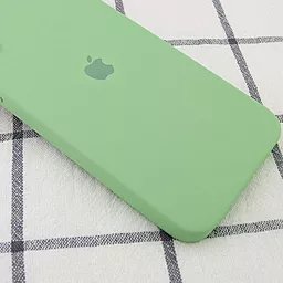 Чехол Silicone Case Full Camera Square для Apple iPhone 11 Pro Mint - миниатюра 2 Чехол Silicone Case Full Camera Square для Apple iPhone 11 Pro Mint - миниатюра 2