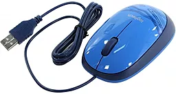 Комп'ютерна мишка Logitech M105 Corded Optical Mouse Blue (910-003114) - мініатюра 3